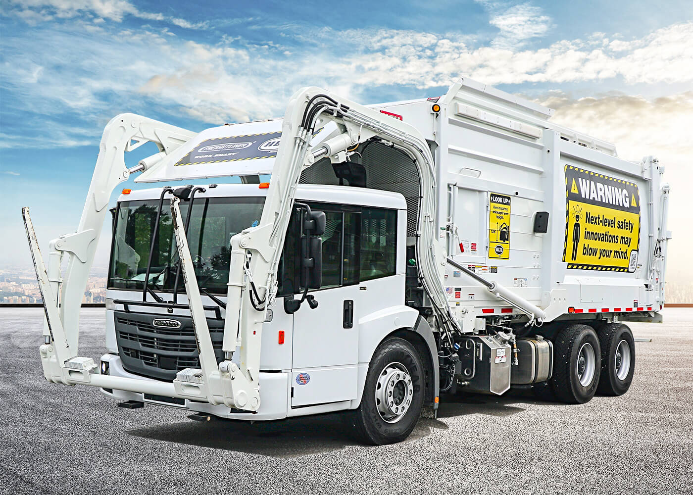 Quelle pourrait être la raison pour laquelle le vérin hydraulique d’un camion poubelle n’a pas de pression ?