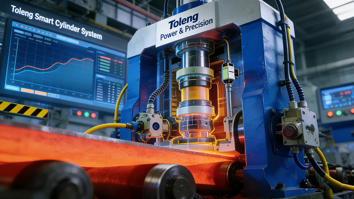 Offrez une précision inégalée : comment nos vérins hydrauliques maîtrisent le contrôle de l'épaisseur des laminoirs